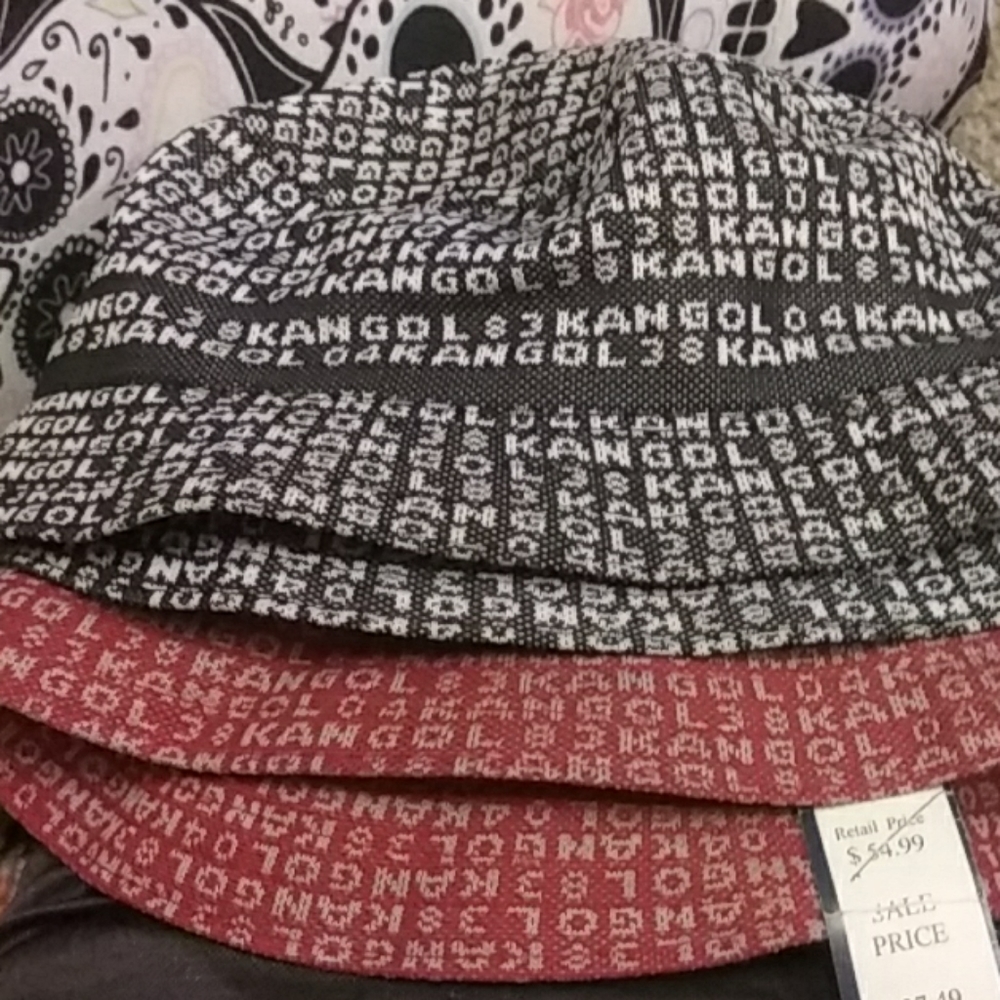 2 kangol hats